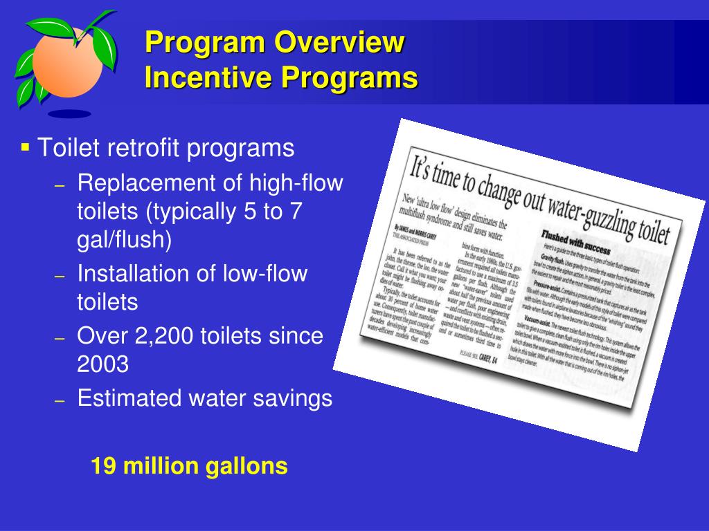 PPT Orange County Utilities Water Conservation Program Saving Water