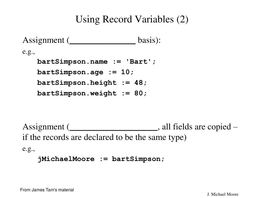 PPT Records PowerPoint Presentation, free download ID5662053