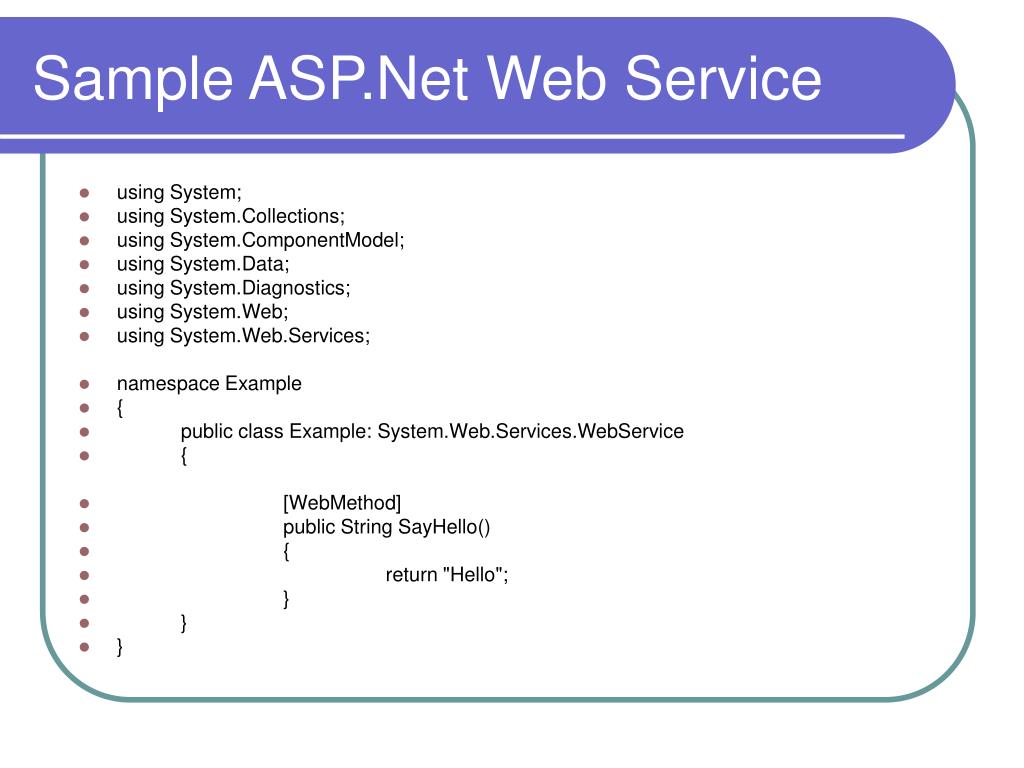 PPT Distributed Communication via  Services and