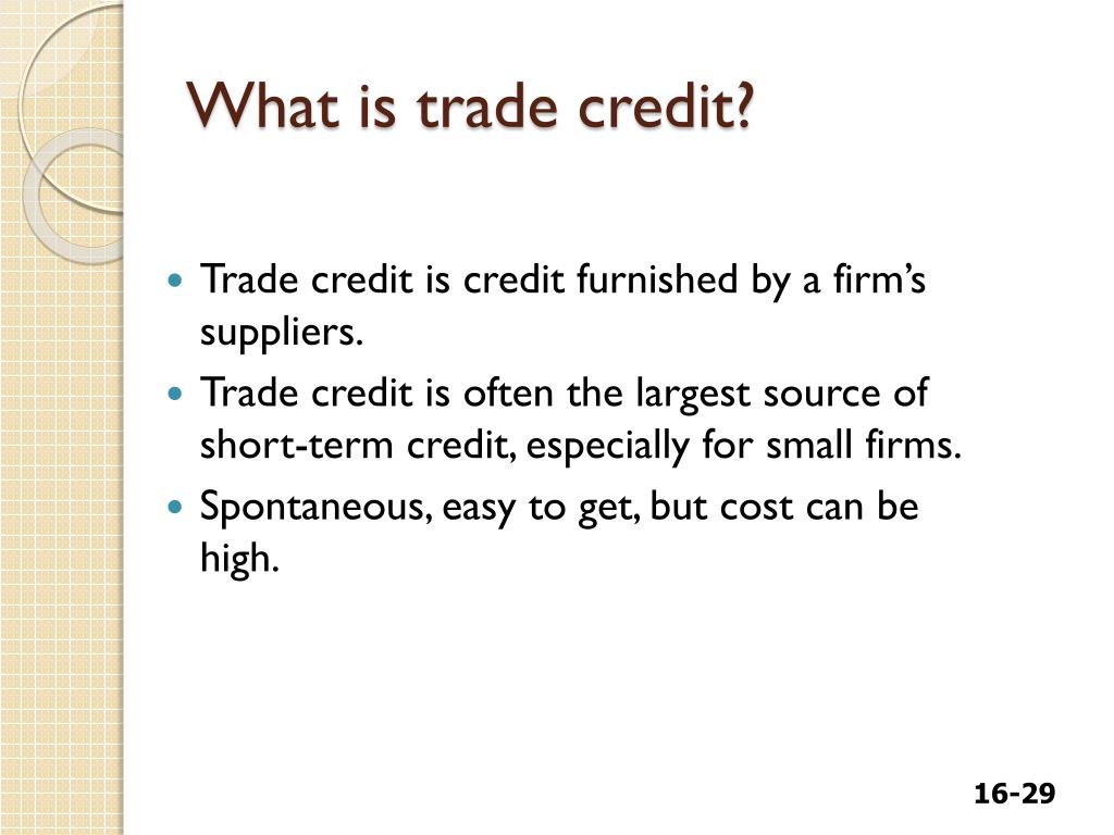 PPT CHAPTER 16 Working Capital Management PowerPoint Presentation