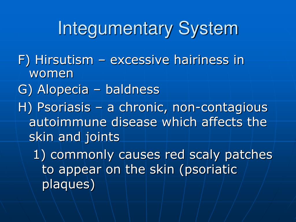 PPT Integumentary System PowerPoint Presentation, free download ID