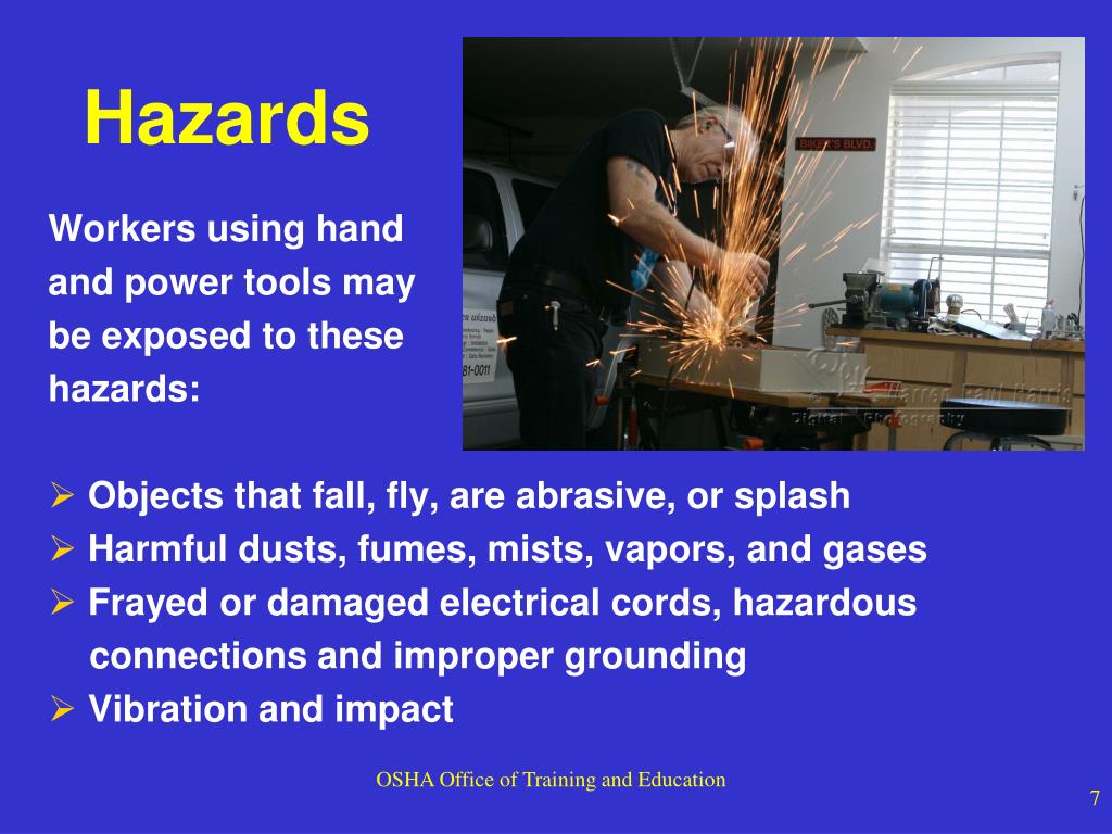 PPT Hand and Power Tool Safety PowerPoint Presentation, free download