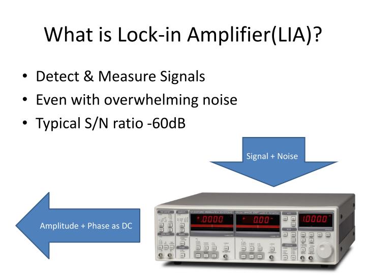 PPT Constructing Prototype Lockin Amplifier with LabVIEW & DAQ