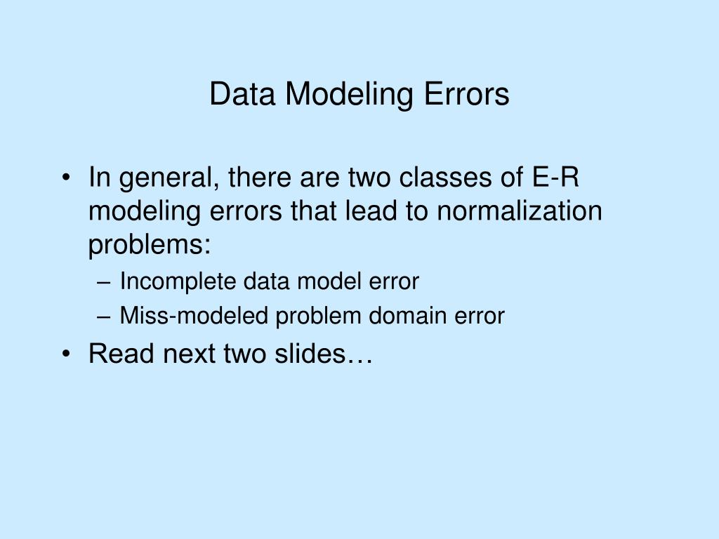 PPT Data Modeling 2 PowerPoint Presentation, free download ID5672798