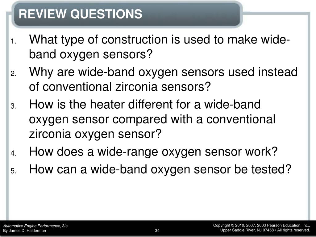 PPT CHAPTER 25 WideBand Oxygen Sensors PowerPoint Presentation, free