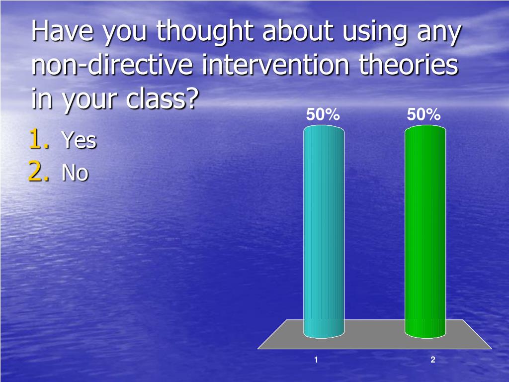 PPT Nondirective Intervention Theories PowerPoint Presentation, free