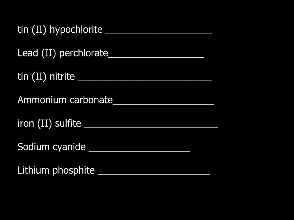 PPT Nomenclature Notes PowerPoint Presentation, free download ID