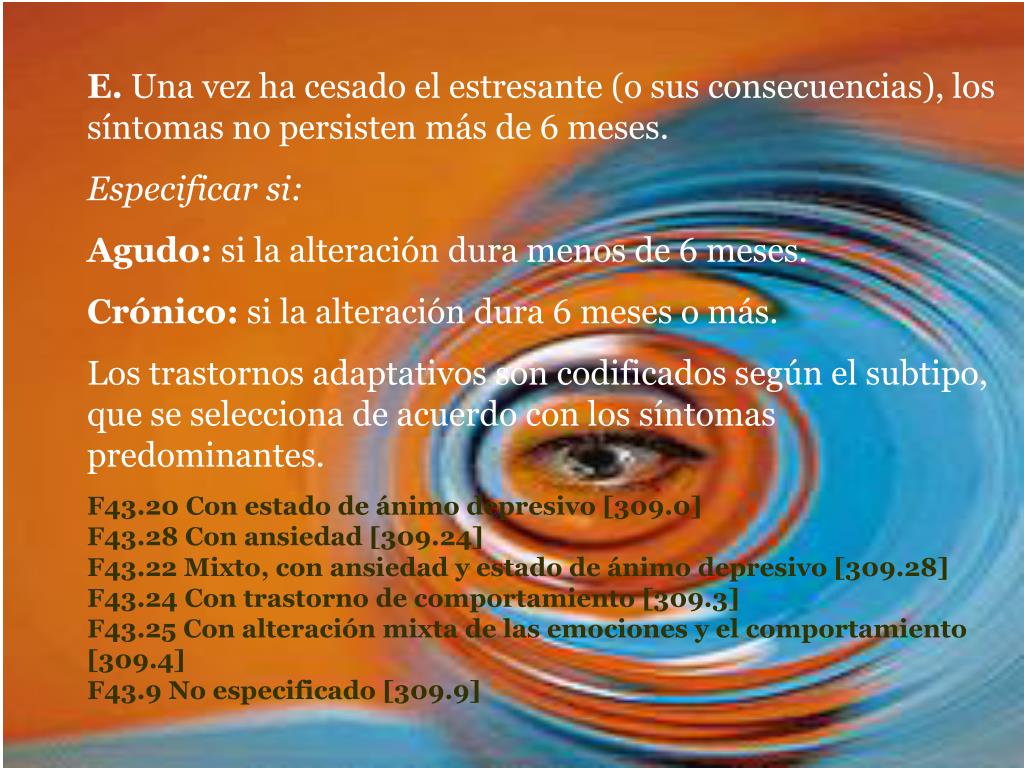 PPT TRASTORNO ADAPTATIVO PowerPoint Presentation, free