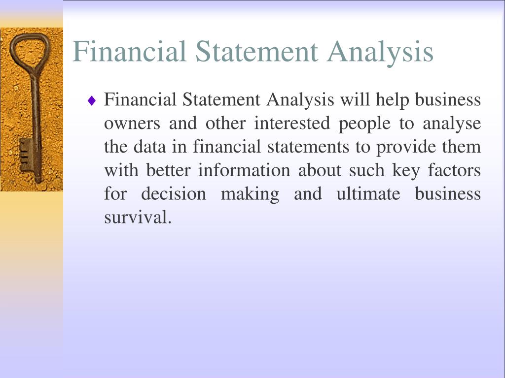 PPT TOOLS OF FINANCIAL STATEMENT ANALYSIS PowerPoint Presentation