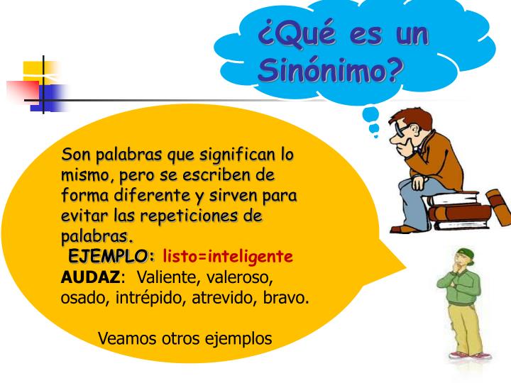 PPT SINÓNIMOS Y ANTÓNIMOS PowerPoint Presentation ID5684720