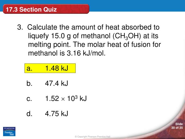 PPT Heats of Vaporization and Condensation PowerPoint Presentation