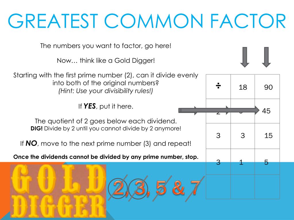 PPT Factors, Multiples & Prime numbers PowerPoint Presentation, free
