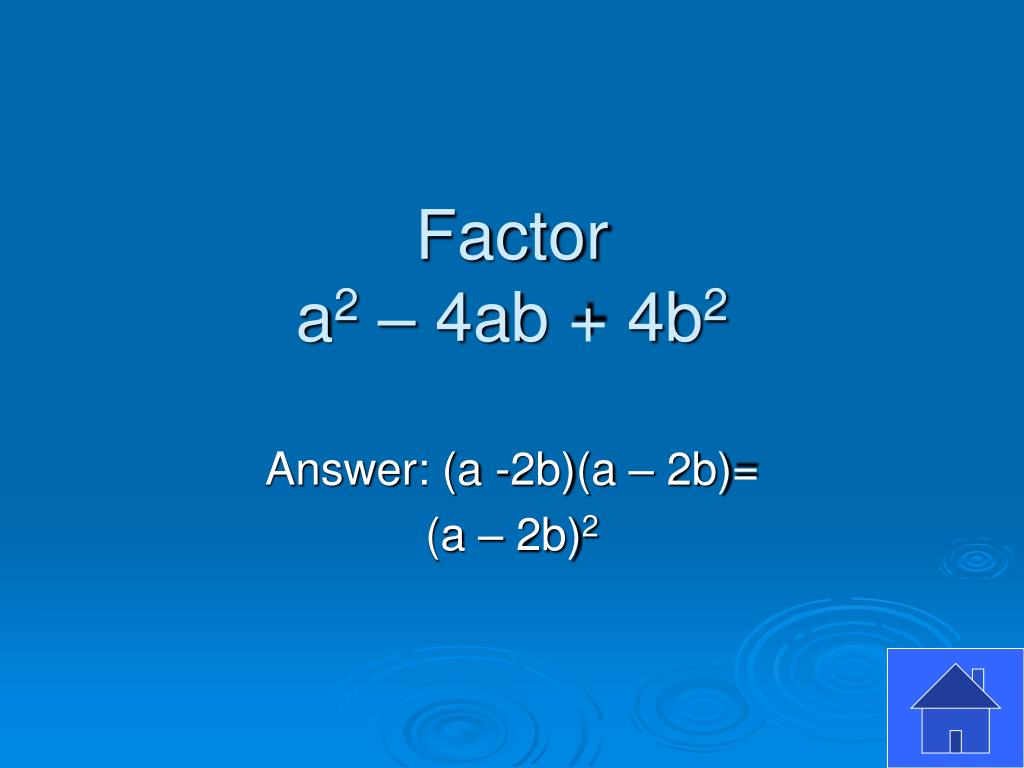 PPT Factoring Review PowerPoint Presentation, free download ID5686136