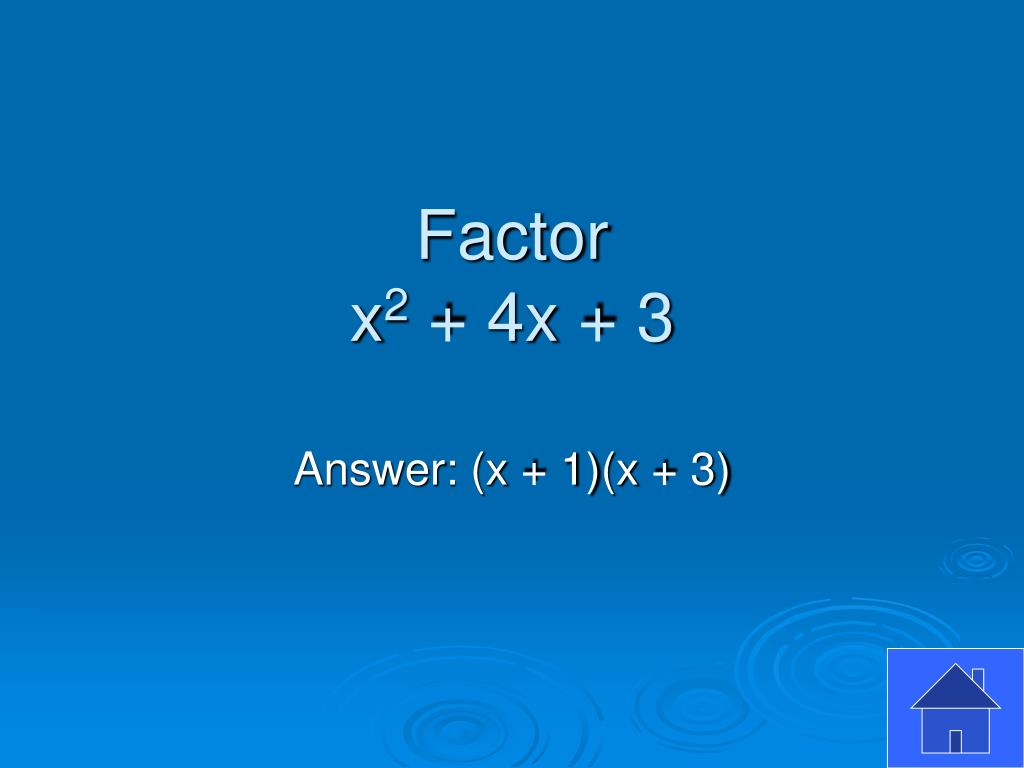 PPT Factoring Review PowerPoint Presentation, free download ID5686136