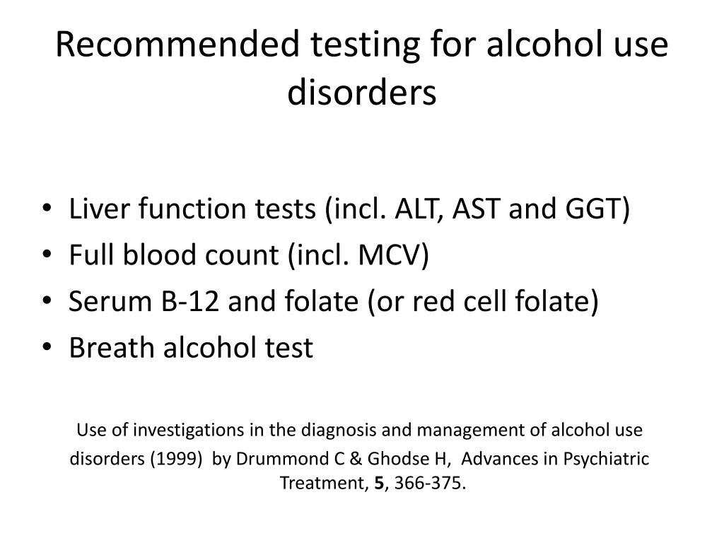 PPT Drug and alcohol assessment PowerPoint Presentation, free
