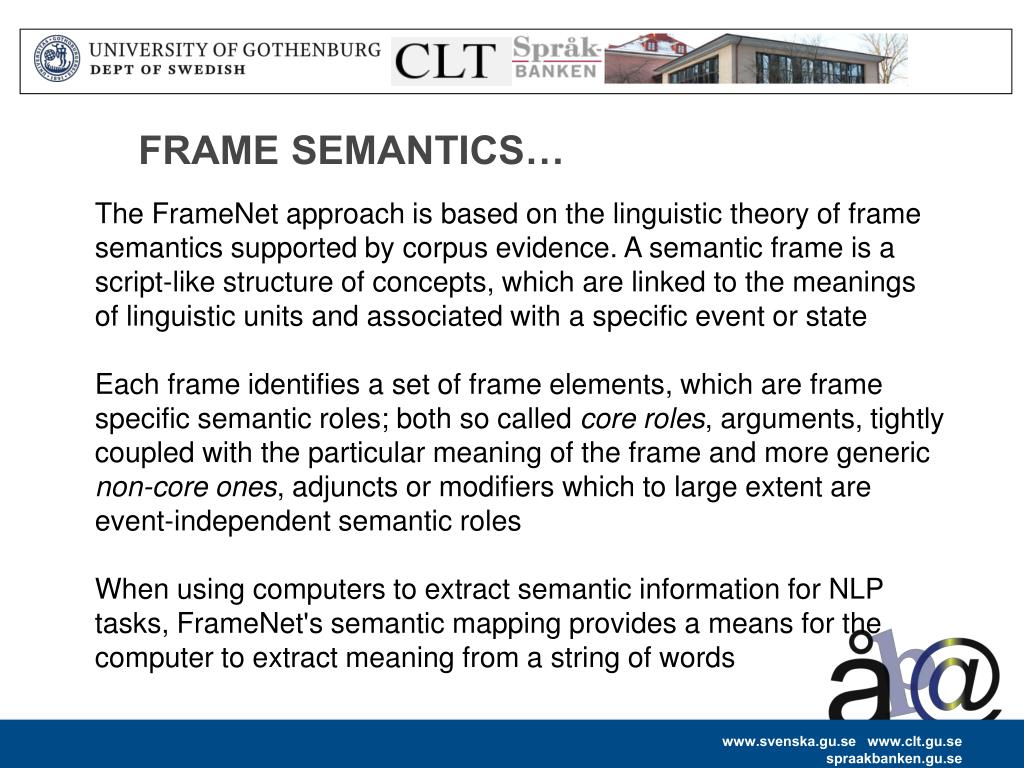 PPT Medication Extraction from Clinical Data Using Frame Semantics