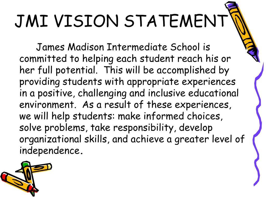 PPT to James Madison Intermediate School PowerPoint