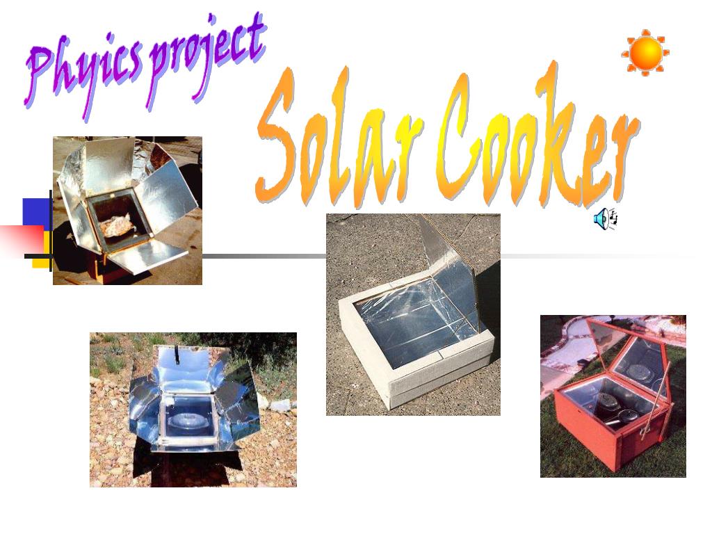 PPT Solar Cooker PowerPoint Presentation, free download ID5693832