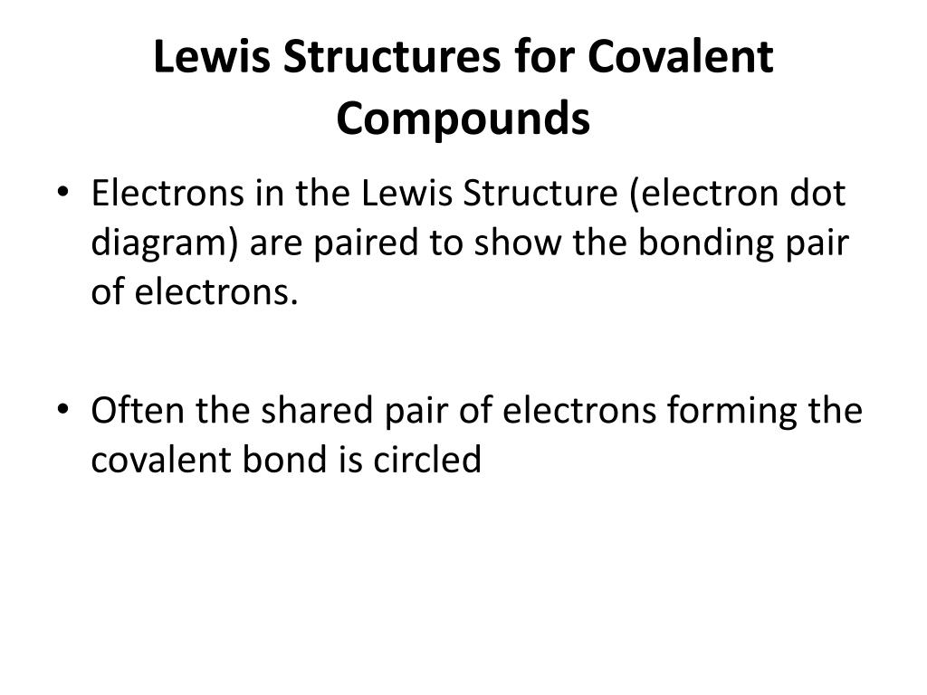 PPT Lewis Structure and Bonding PowerPoint Presentation ID5695002