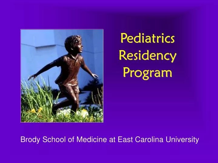 PPT Pediatrics Residency Program PowerPoint Presentation, free