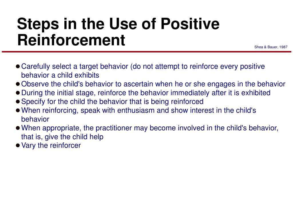 PPT Contingency Management Positive Reinforcement, Contracting, and