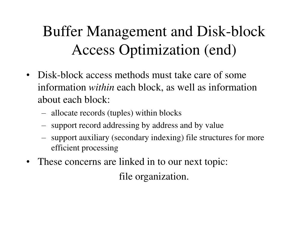 PPT Recap of Feb 25 Physical Storage Media PowerPoint Presentation