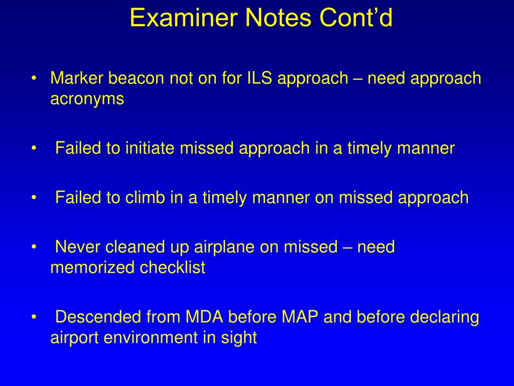 PPT Passing the Instrument Checkride Tips & Traps Dave Simpson Master