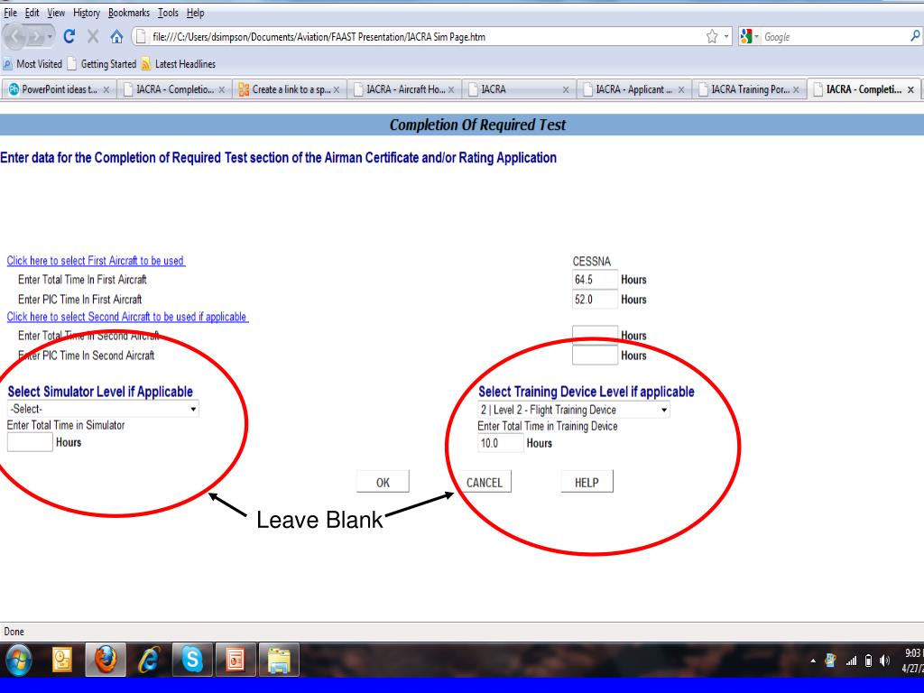 PPT Passing the Instrument Checkride Tips & Traps Dave Simpson Master