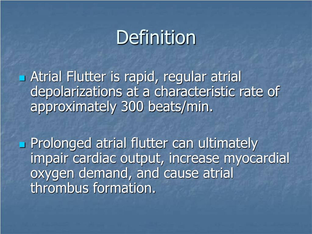 Flutter Definition