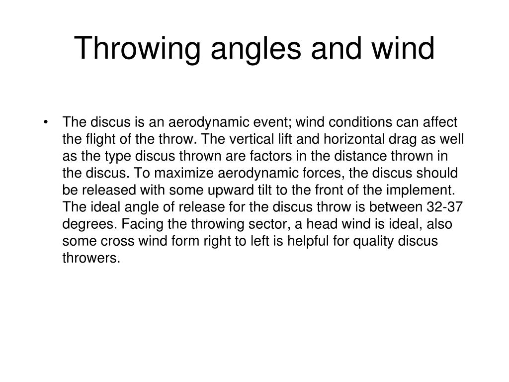 PPT DISCUS THROWING basic technical model PowerPoint Presentation