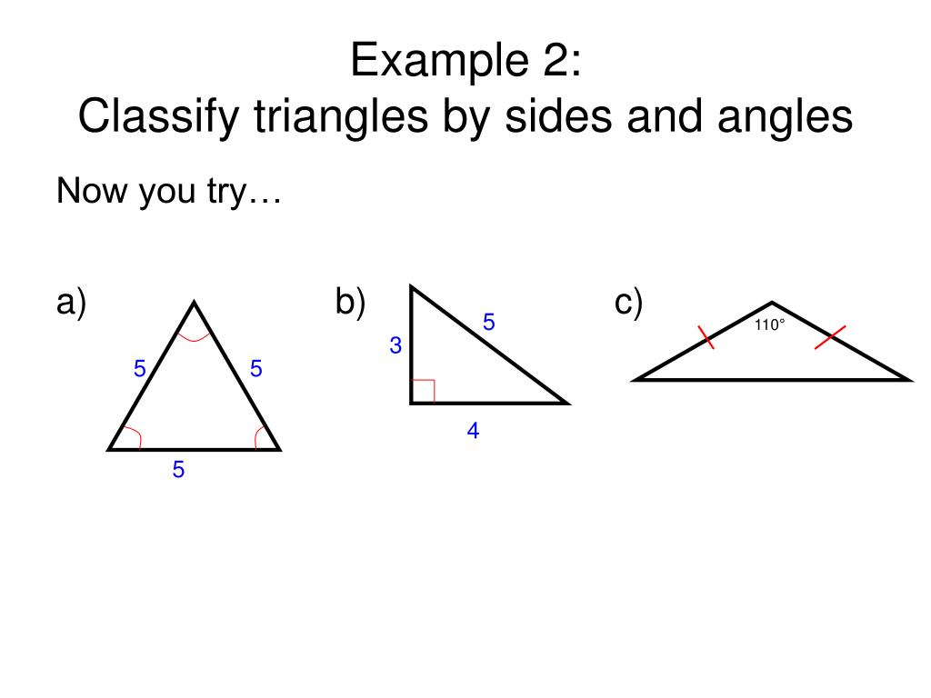 How Do You Classify A Triangle By Its Side Lengths
