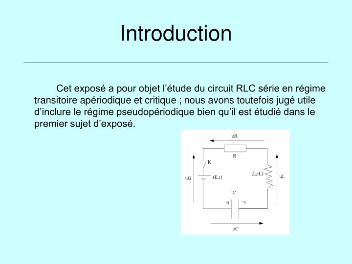 CIRCUIT RLC EN REGIME TRANSITOIRE PDF