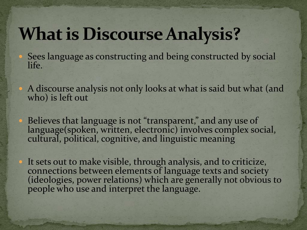 PPT Discourse Analysis and Systemic Functional Linguistics PowerPoint Presentation ID5705650