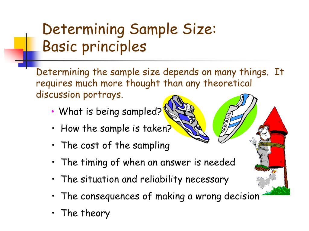 PPT Determining Sample Size PowerPoint Presentation, free download ID5706001