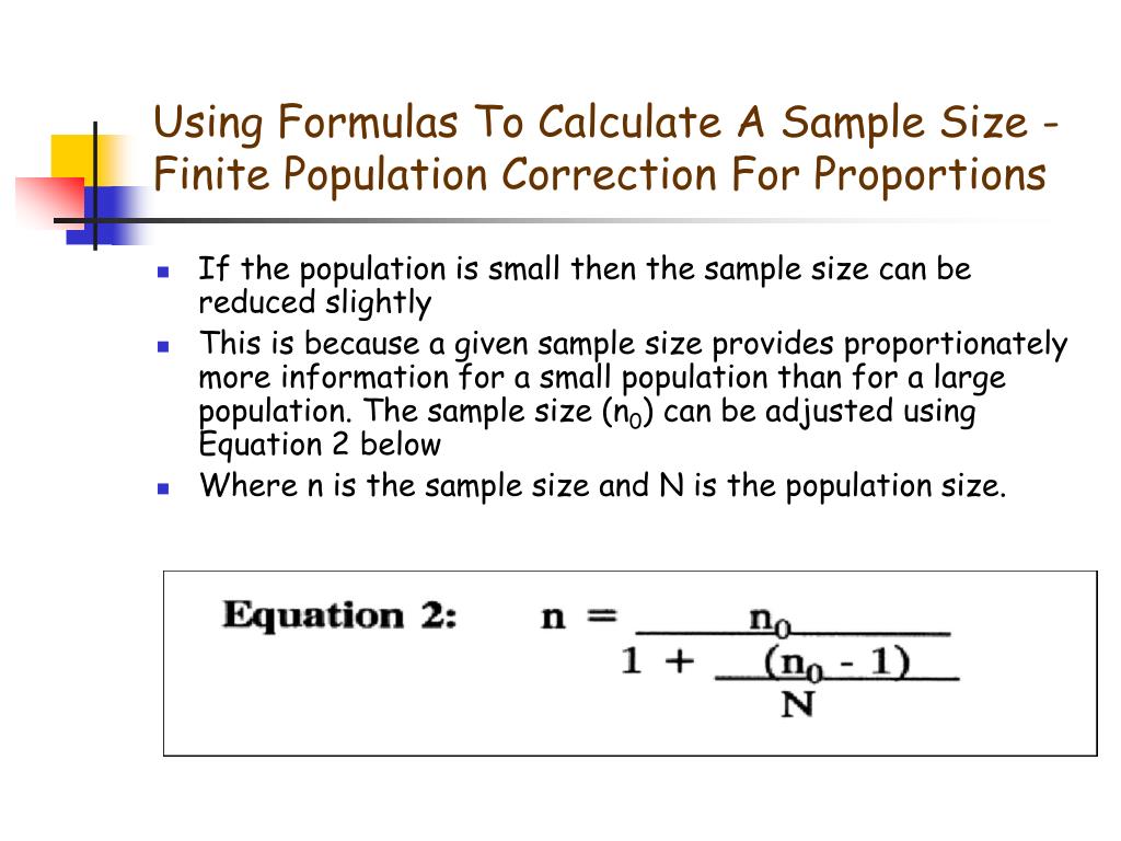 PPT Determining Sample Size PowerPoint Presentation, free download