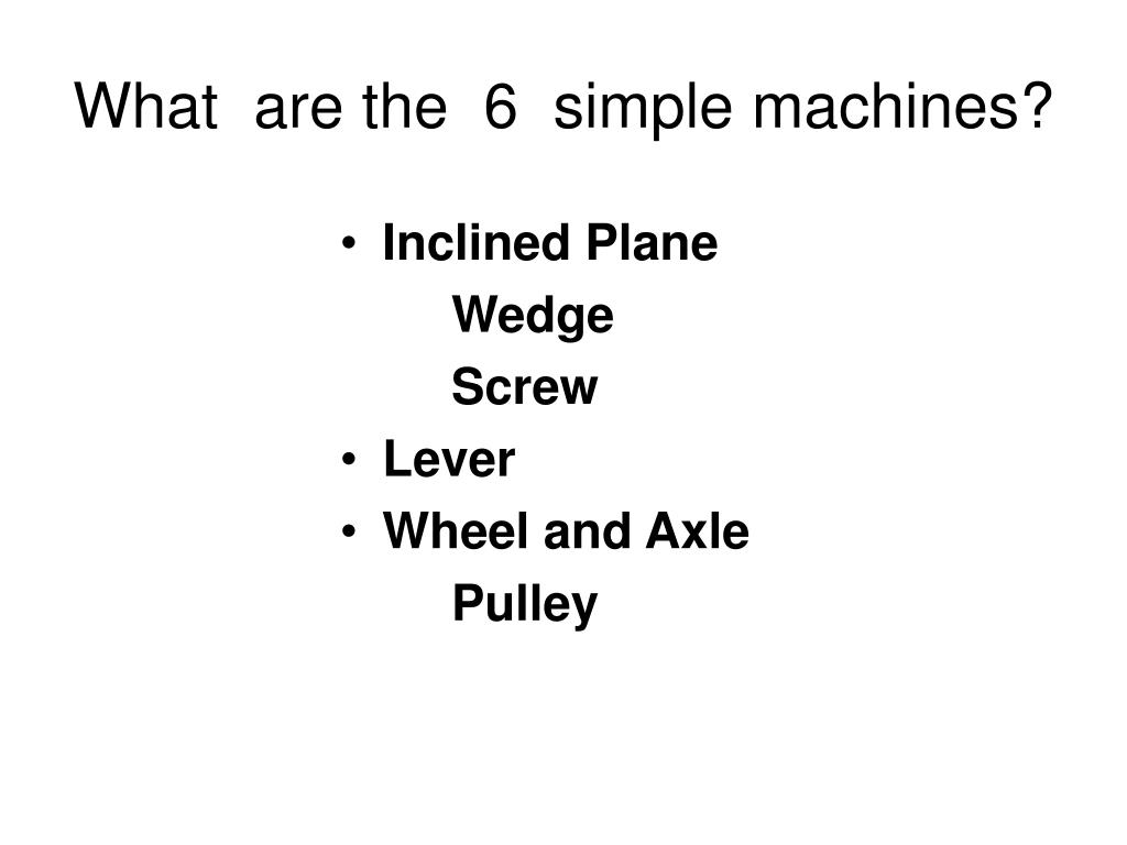 PPT What is a Machine? PowerPoint Presentation, free download ID