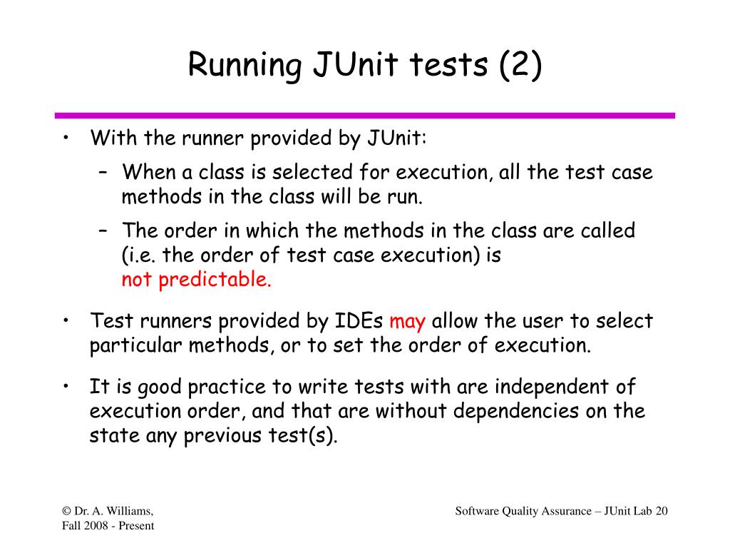 PPT JUnit PowerPoint Presentation, free download ID5707231