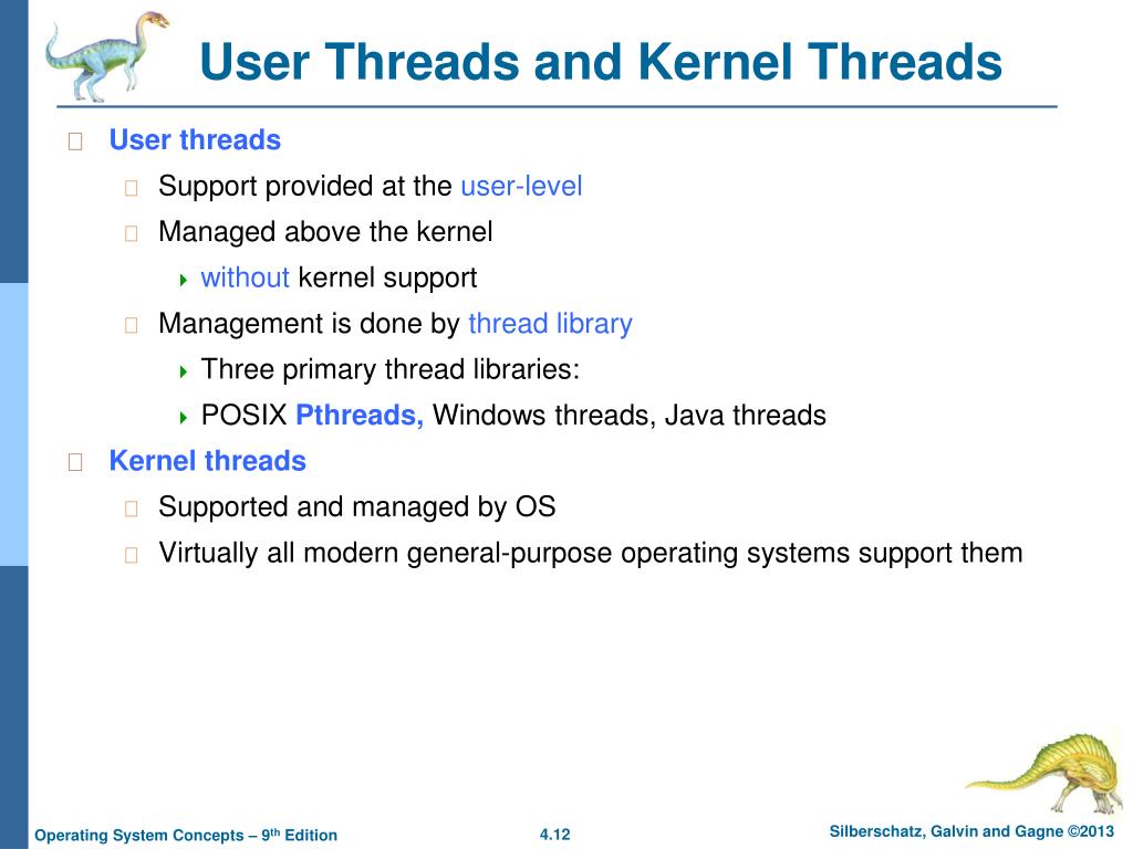 PPT Chapter 4 Threads PowerPoint Presentation, free download ID