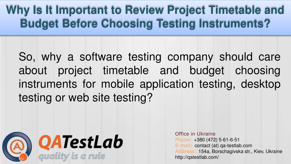PPT Why Is It Important to Review Project Timetable and Budget