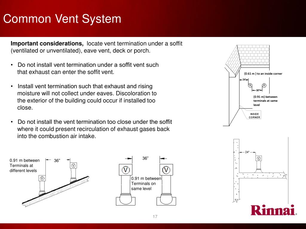 PPT Common Vent System By Rinnai PowerPoint Presentation, free