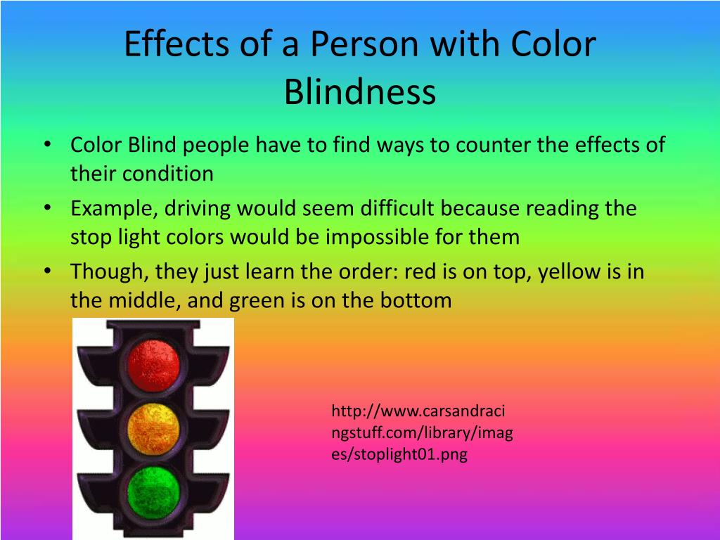 PPT Color Blindness PowerPoint Presentation, free download ID5714704