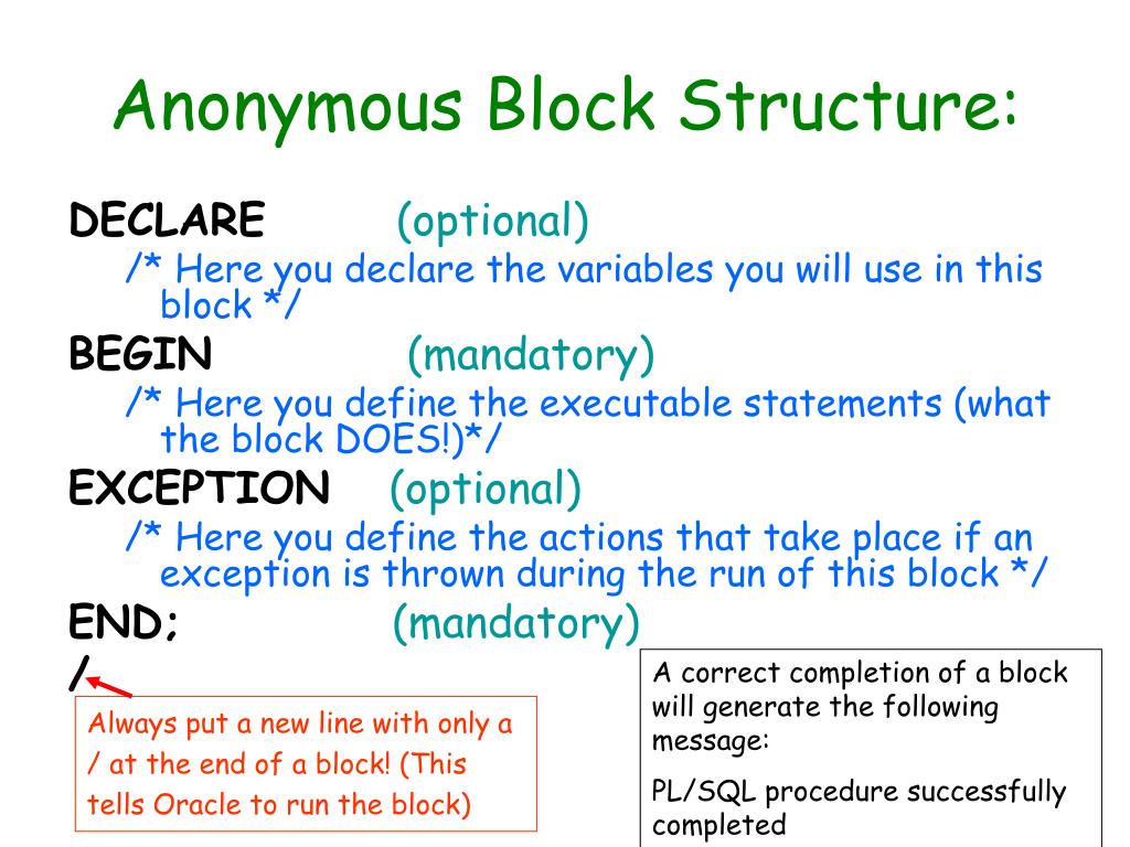 PPT Programming in Oracle with PL/SQL PowerPoint Presentation, free