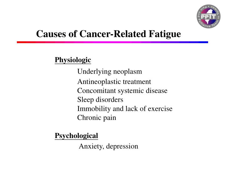 PPT CancerRelated Fatigue PowerPoint Presentation ID5718039