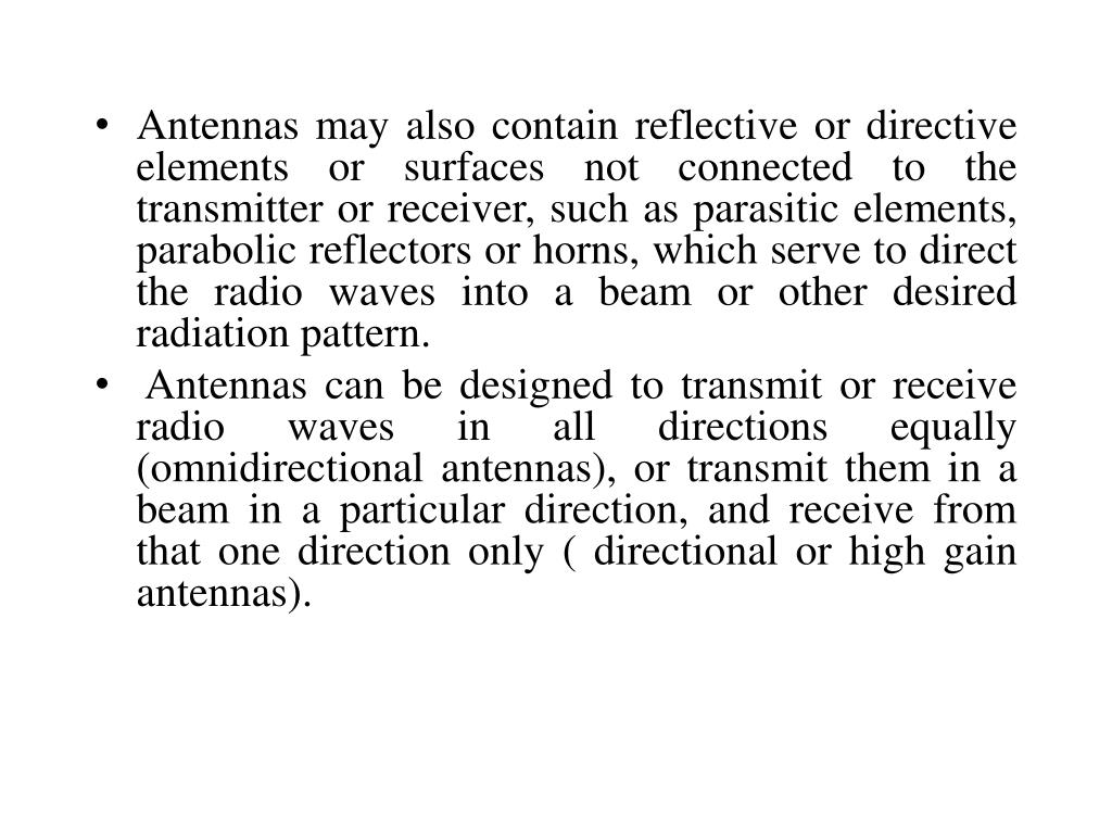 PPT ANTENNAS PowerPoint Presentation, free download ID5719050