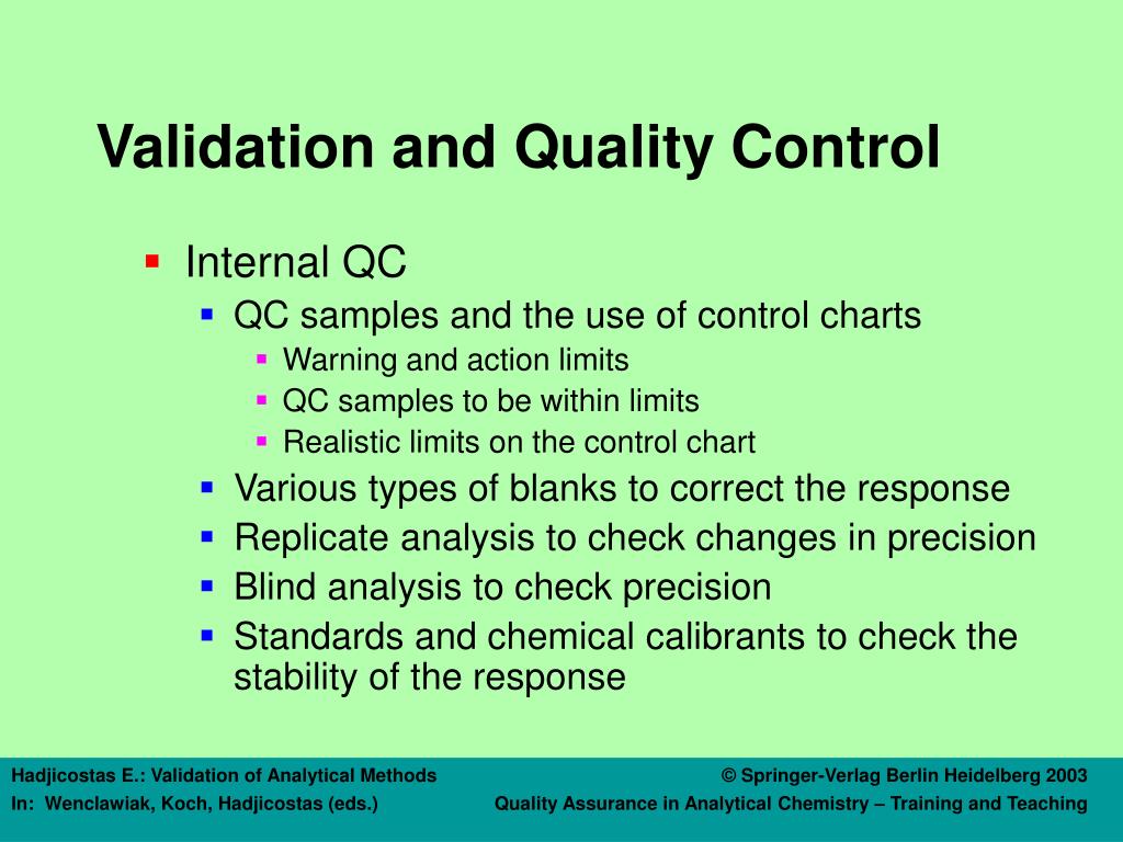 PPT Validation of Analytical Methods PowerPoint Presentation, free