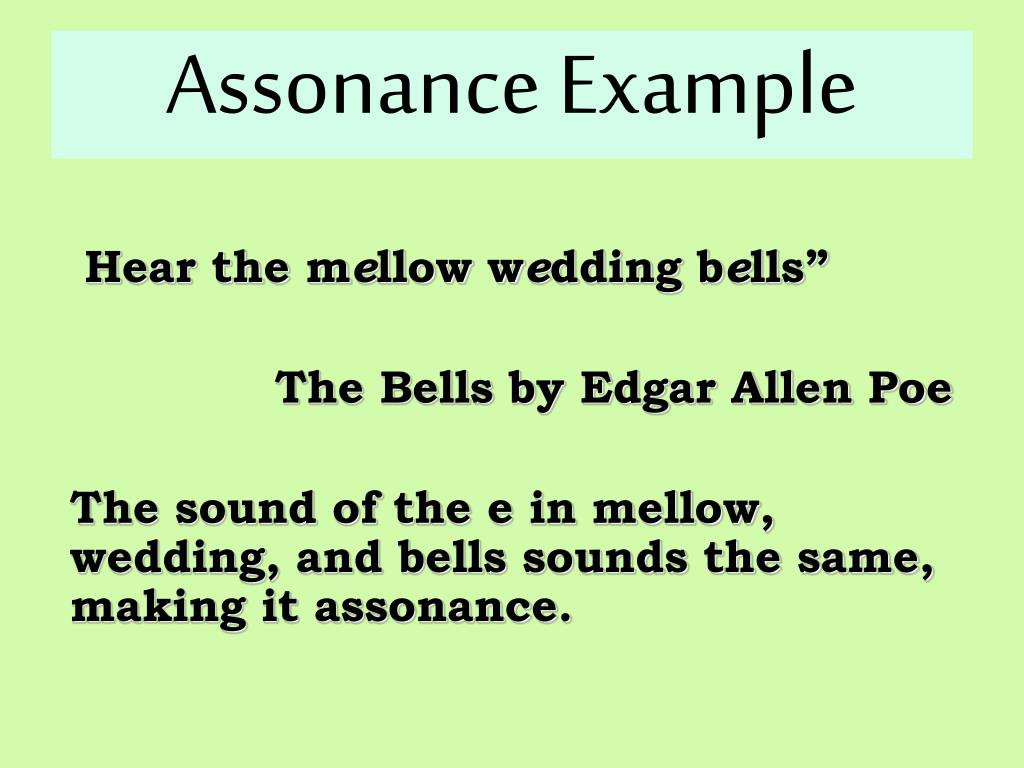 PPT Definition Assonance PowerPoint Presentation, free download ID