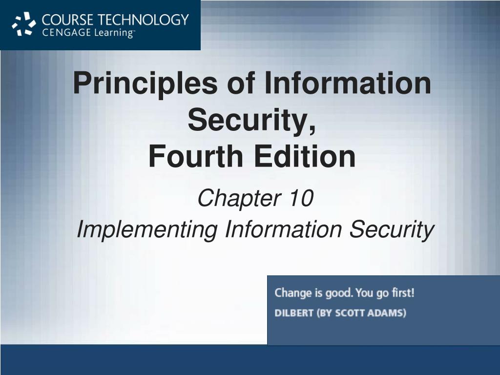 PPT Principles of Information Security, Fourth Edition PowerPoint PPT Principles of Information Security, Fourth Edition PowerPoint