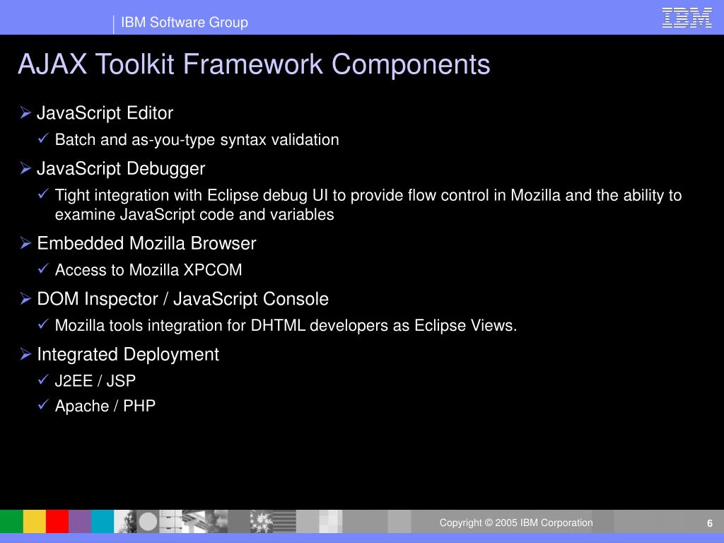 PPT AJAX Toolkit Framework PowerPoint Presentation, free download