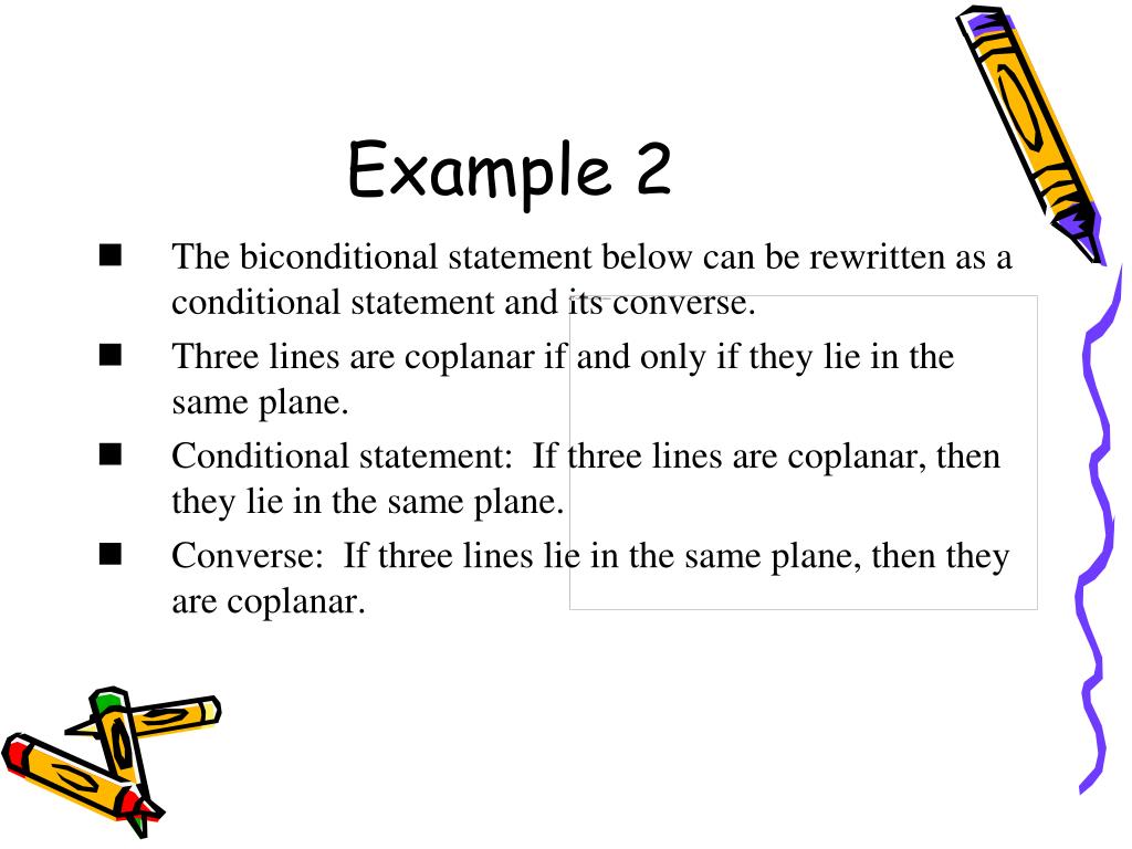 PPT 2.2 Definitions and Biconditional Statements PowerPoint