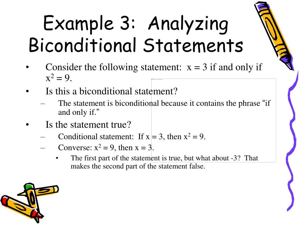 PPT 2.2 Definitions and Biconditional Statements PowerPoint